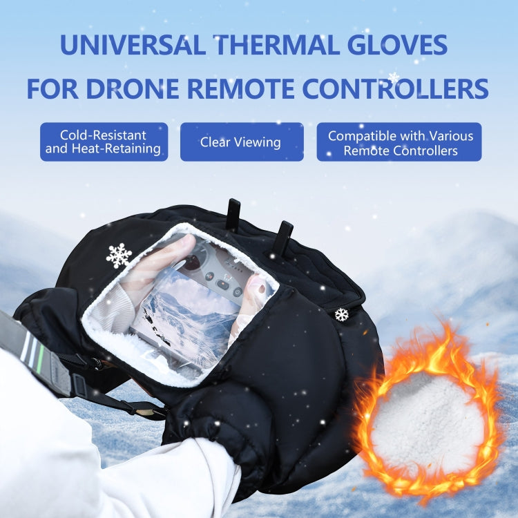 STARTRC Universal Drone Remote Control Winter Warm Gloves, V2 STARTRC Universal Drone Remote Control Winter Warm Gloves, V2